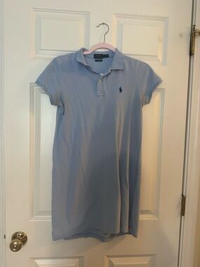 Polo by Ralph Lauren Light Blue Polo Shirt Dress